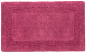 Tappeto bagno 50x80 cm in cotone magenta