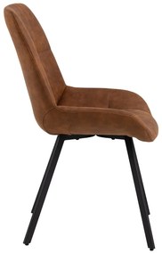 Sedie da pranzo marroni in un set di 2 Waylor - Actona