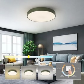 Brilagi - Plafoniera LED POOL LED/60W/230V 3000/4000/6000K 50 cm verde