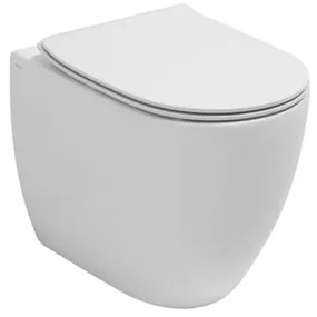 Vaso WC filomuro OLYMPIA CERAMICA best, sedile incluso P 36 x L 53 x H 42 cm