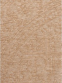 Tappeto da interno/esterno rotondo beige/avorio ø 160 cm Duet Kona – NORTHRUGS