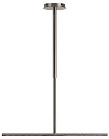 Lampadario LED argentato in metallo con paralume in metallo Omni Ceiling – UMAGE