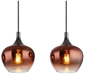 Globo 15548-4HG - Lampadario a sospensione con filo MAXY 4xE27/40W/230V rame