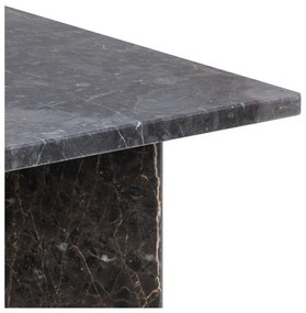 Tavolino in marmo nero 90x90 cm Vega - Actona