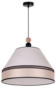 Duolla - Lampadario a sospensione con filo AVIGNON 1xE27/15W/230V diametro 50 cm beige