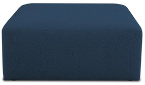 Modulo divano blu scuro in tessuto bouclé Roxy - Scandic