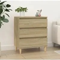 Credenza Rovere Sonoma 60x35x70 cm in Legno Multistrato cod mxl 27281