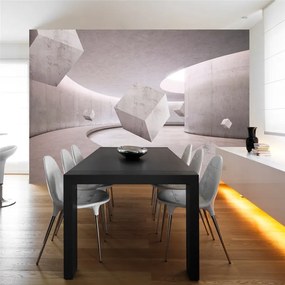 Fotomurale  Art of Symmetry  Colore Grigio, Dimensioni e Misure 150x105