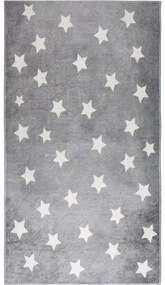 Tappeto per bambini grigio lavabile 80x120 cm Shining Stars – Vitaus