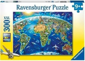 Puzzle Ravensburger Map of the monuments of the world