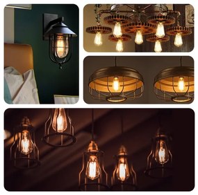 Lampadina LED ST64 E27/6W/230V 2200K - Aigostar