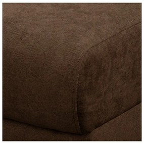 Divano angolare marrone scuro (angolo sinistro) Beata - Ropez