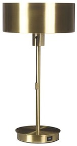 Lampada da tavolo metallo oro 47 cm ARIPO Beliani
