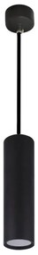 Lampadario a sospensione con filo KARADON 1xGU10/30W/230V 29 cm nero