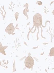 Sandberg Carta da parati Della - Coral