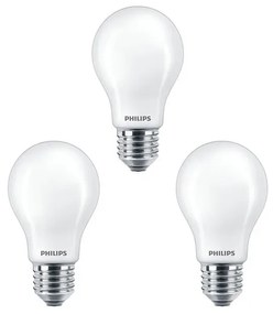 3-pack Lampadina LED 7W Vetro (806lm) E27 - Philips