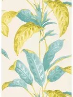 Florale Tapete Tropicane von Paint & Paper - Scallion