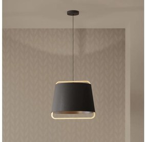 Eglo 390185 - Lampadario a sospensione con filo CAMALOZA 1xE27/40W/230V nero