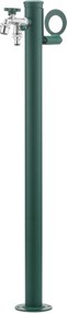 Fontana da Giardino con Doppio Rubinetto Belfer 42/SRR Verde...