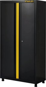 Armadietto da officina STANLEY Armadio alto in acciaio 4 ripiani, L 93 x P 93 x H 170 cm