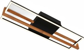 Briloner 3777-015 - Plafoniera LED FRAME LED/21W/230V 3000K nera