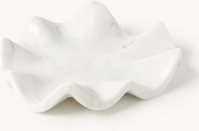 Vassoio decorativo in marmo fatto a mano Gaia, Ø 20 cm