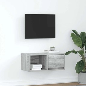 Mobile Porta Tv Grigio Sonoma 60x31x25,5 Cm Legno Multistrato /