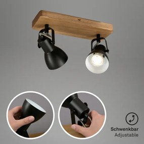 Briloner 2902-025 - Faretto SPOT 2xGU10/35W/230V