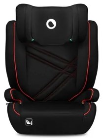 Lionelo - Seggiolino auto HUGO i-Dimensioni 100-150 cm nero/rosso