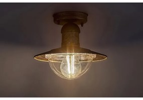 Brilagi - Plafoniera da esterno MOLDE 1xE27/60W IP44 bronzo/patina