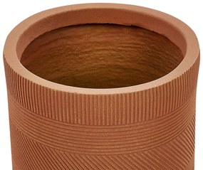 Vaso da fiori marrone dorato ⌀ 31 cm VOULA Beliani