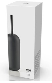 Scopino WC nero in cemento Sensu – Zone