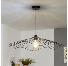 Brilagi - Lampadario LED sospeso su cavo CERIA WIRE 1xE27/40W/230V Ø 80 cm nero