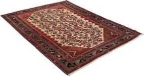 Antik Stilizzato Rosso Mattone Avorio 140x185 Cm
