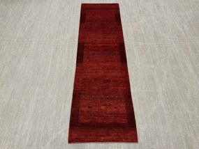 Loribaft Tappeto 90 x 300 Rosso (Iran) Annodato A Mano
