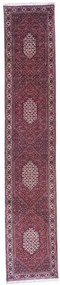 Bidjar Tappeto 410x80 Rosso (Iran) Annodato A Mano