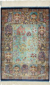Ghom Tappeto persiano 90x60 (Iran) Annodato A Mano