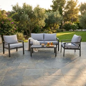 CORONA - salotto da giardino 4 posti