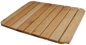 Pedana doccia antiscivolo 55 x 68 con spigoli arrotondati per piatto doccia 70x90