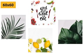 Set di quadri – Per la cucina in stile unico