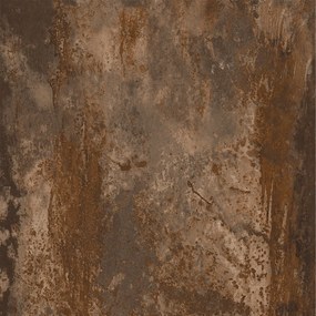 Gres Porcellanato Effetto Metallo Ossidato Corten 80X80 - Efrt050