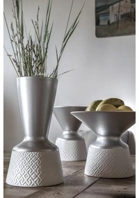 WEISSESTAL Vaso Kairo Rilievo Platino alto