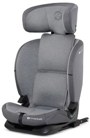 KINDERKRAFT - Seggiolino auto ONETO 3 i-Dimensioni (76-150 cm) + Isofix Cool grigio