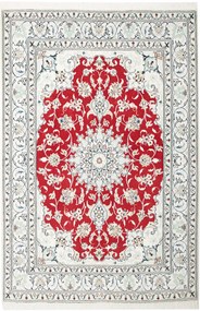 Nain Tappeto 150 x 220 Rosso (Iran) Annodato A Mano