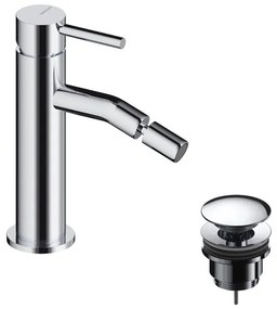 Rubinetto per bidet LOOP SANYCCES cromo spazzolato lucido