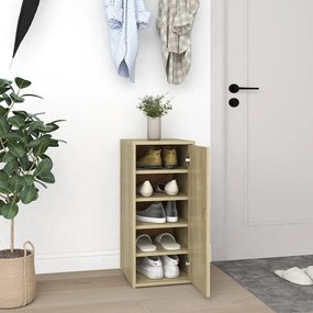 Scarpiera Rovere Sonoma 32x35x70 Cm İn Truciolato /