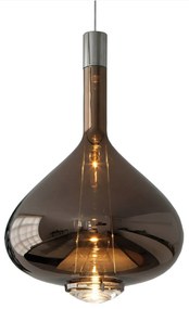 Lodes - Sky-Fall SO Lampada a Sospensione Grande Glossy Bronze Glass Lodes