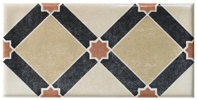Bordo Cenefa Baikal L 15 x 7.5 cm multicolore