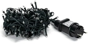 Aigostar - Catena LED natalizia da esterno 200xLED/8 funzioni 13m IP44 bianco caldo