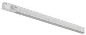 Barra Faretto Led lineare da binario magnetico 16mm Lounge 10W bianco 35cm Bianco caldo 3000K M LEDME